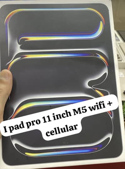 Ipad Pro 11 inch 512Gb wifi+cellular box pack