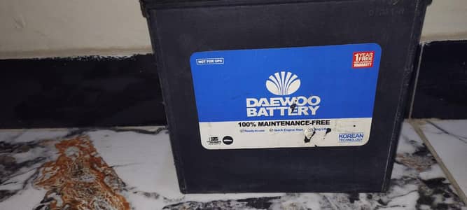 DL 50 Daewoo battery