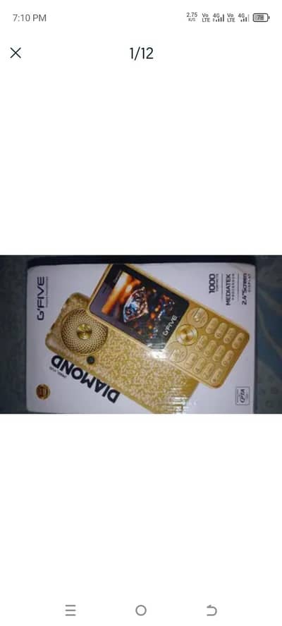 G'FIVE DIAMOND Keypad mobile for sell