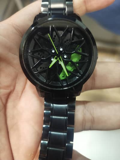 Spinning Dial Watch .