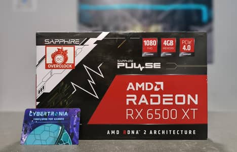 AMD Radeon Rx 6500 XT Sapphire Pulse Box Packed