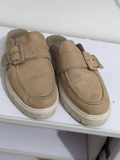 Dr scholis original leather slipper