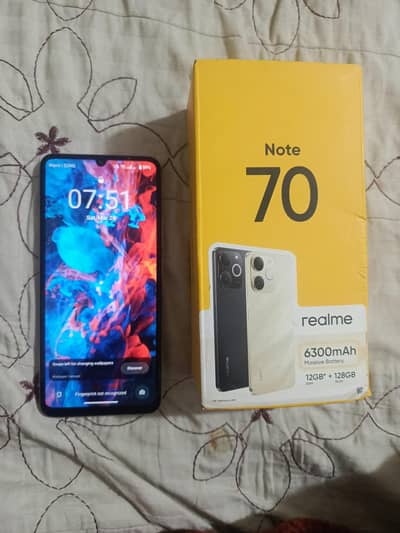realme note 70 4+8/128 exchange possible
