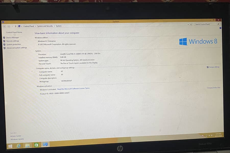 Core i5 Generation 3rd 4