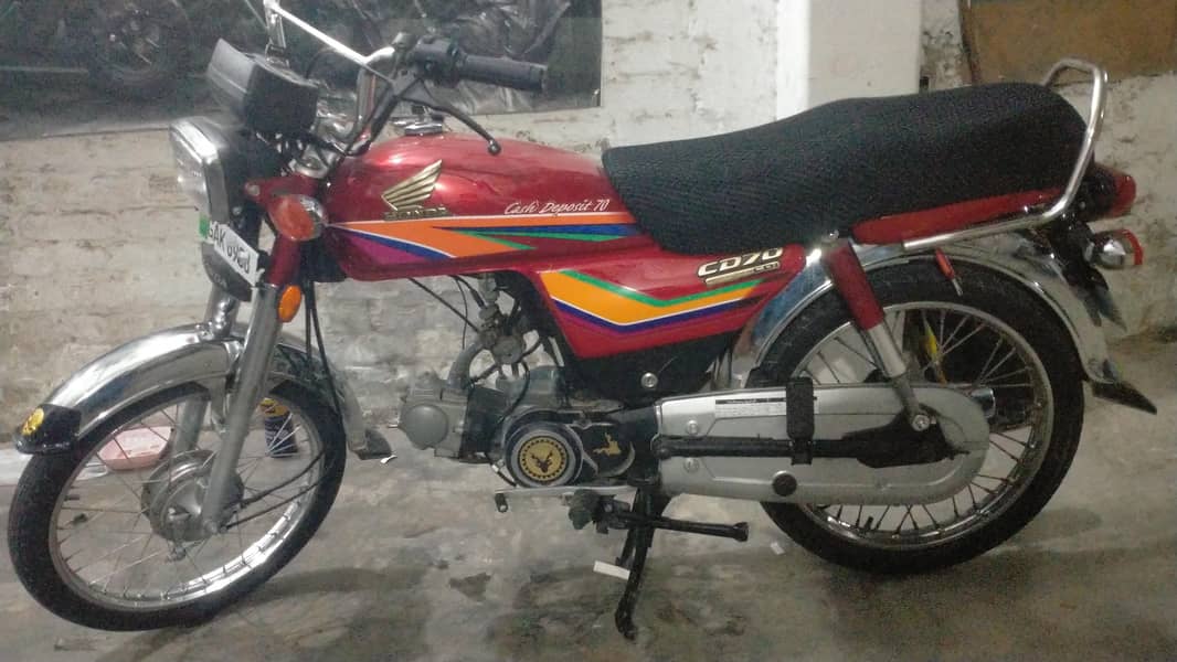 Honda CD 70cc Model 2011 3