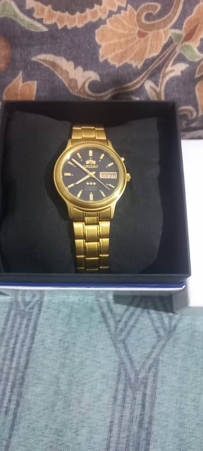 orient crystal 21 jewels automatic watch