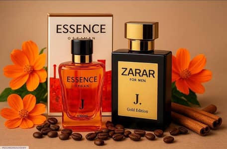 Unisex Sweat Resistant Perfume 10Oml Orange Black