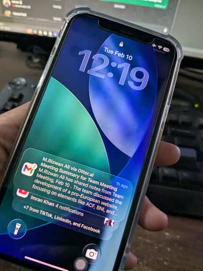 iPhone 12 Blue Factory Unlock 100% Battery (No Exchange)