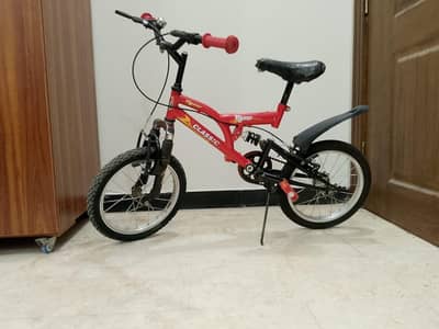 Cycle for sale with shocks and Good condition. Negotiable on spot