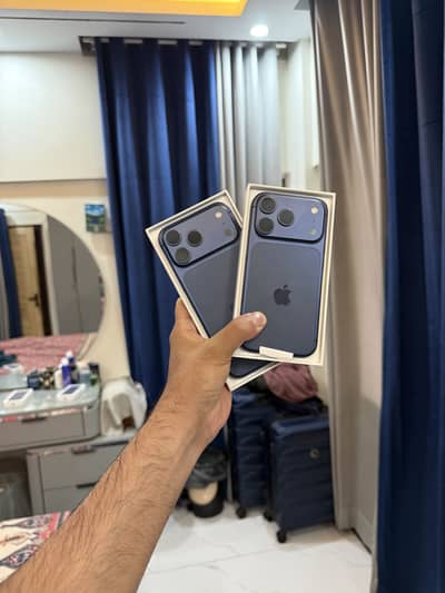 Iphone 17 Pro max Physical E sim Blue With Complete Box