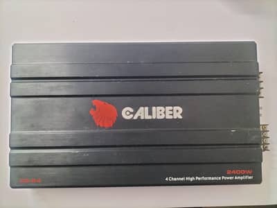 Caliber CB-64 4-Channel High Performance Car Amplifier - 2400W