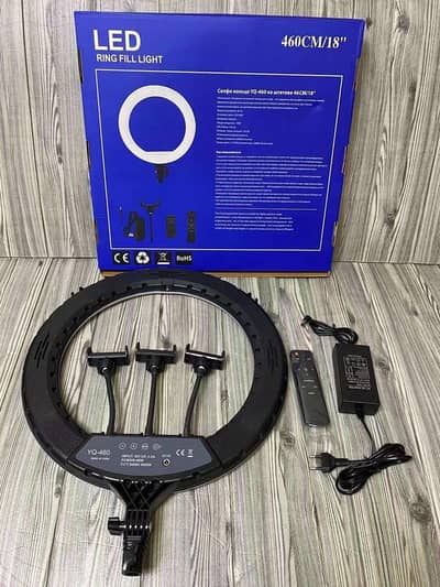 45 Cm LED Ring Light with Stand – Complete Setup