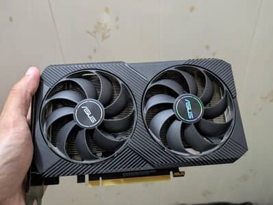 Asus rtx 3060 ti dual 8gb graphics card for sale