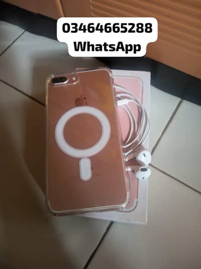 iPhone 7 plus 256 GB PTA approved full box urgent for sale