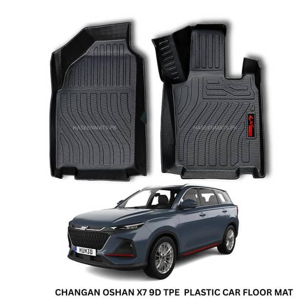 CHANGAN OSHAN X7  TPE PLASTIC HEAVY DUTY CAR FLOOR MAT