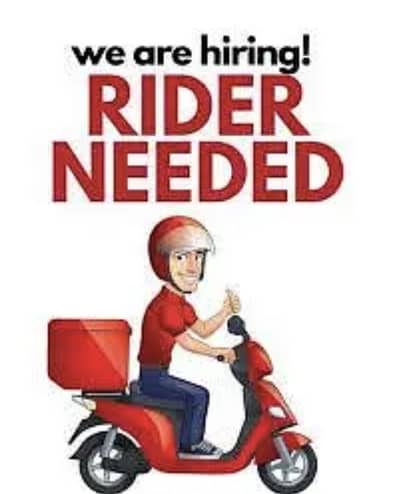 Delivery rider