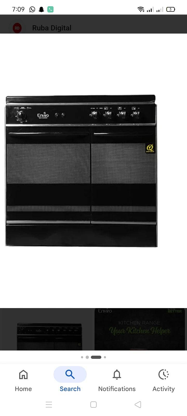 enviro cooking range 0