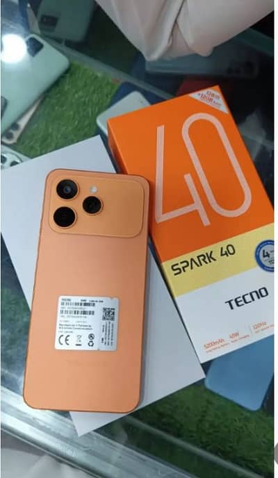 Tecno spark 40 6/128GB PTA approved