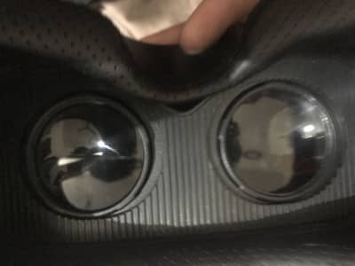 Silicone vr headset with controller
