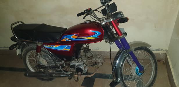 safri 70cc urgent sell  model 2010