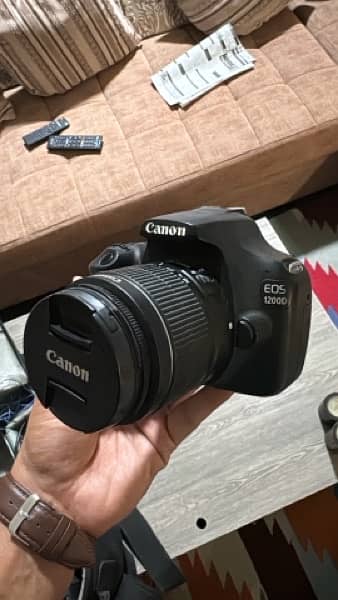 Canon 1200D with 18-55mm lens