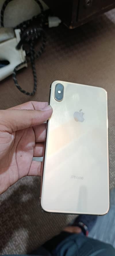 iphone Xs Max Non PTA Non Active Golden Colour