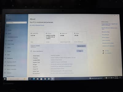 Lenovo Thinkpad Core i5 8 GB 256GB
