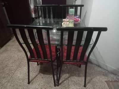Iron Rod Dining Table