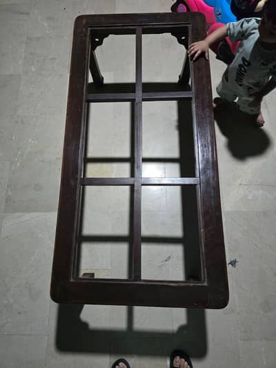 wooden center table