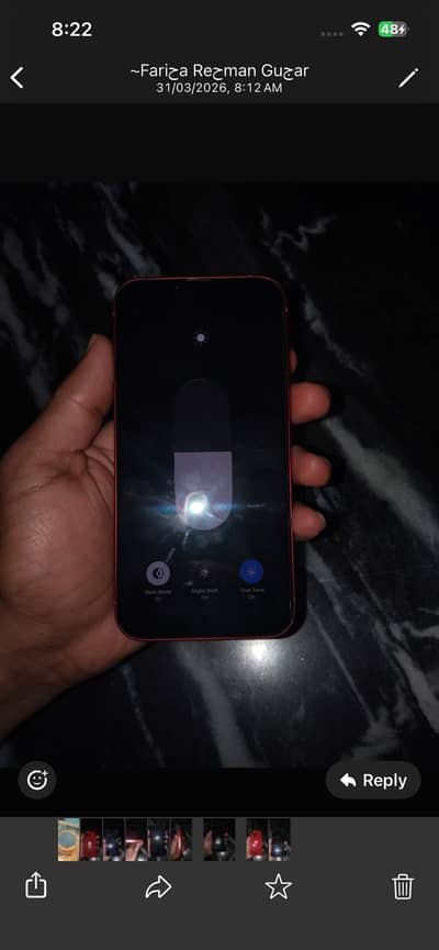 Number 03240402197?Non pta iPhone 13 128gb all ok waterproof