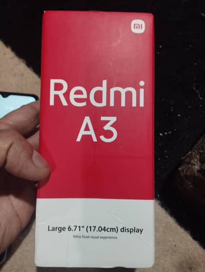 Redmi a3ha lush mobile ha daba cherger ha 6/64  no open no raper