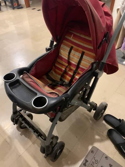 Baby Stroller / Pram – Imported (UAE) – Good Condition