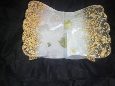 Quran rahal resin art hand made