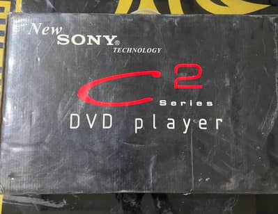 New Sony Technology C-2 Series DVD Player - Like New with Box