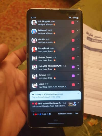 Samsung Galaxy S10 5G (Punched)