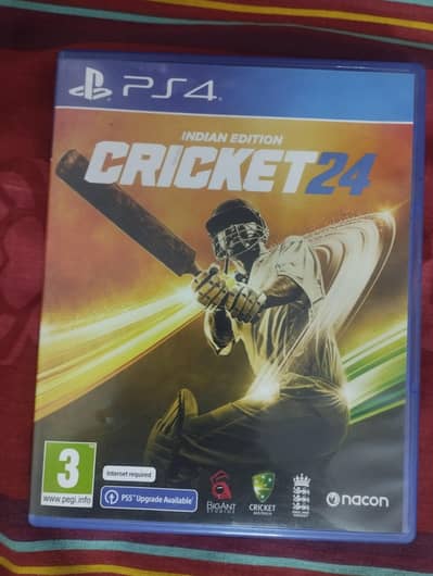 cricket 24 Indian edition ps4