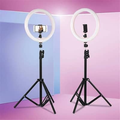 Ring Light for Photography Selfie with 4.5 Feet Adjustable