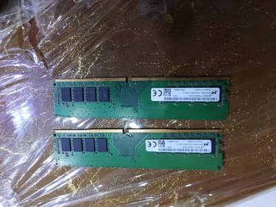 Ram 8x2GB DDR 4 Ram Pair Used 6 Months  Fresh Condition 10 out of 10