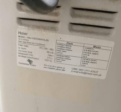 Non inverter 1 ton split sale