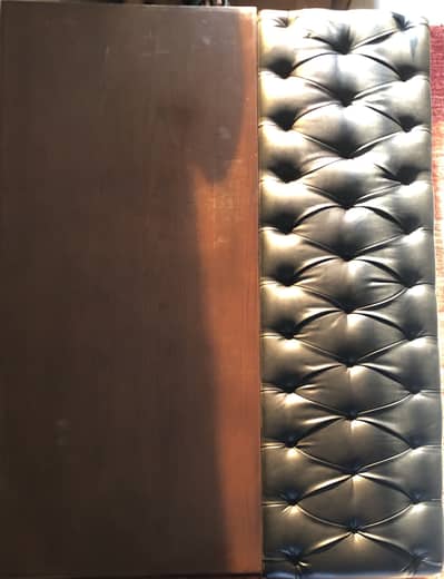 Wooden Center Table/ Coffee Table with Seating & Storage Drawers