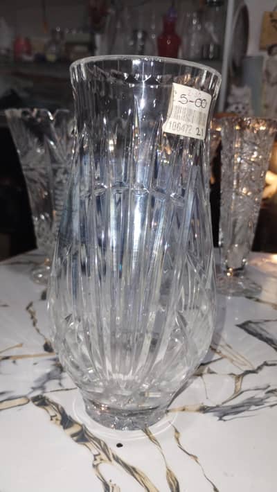 Crystal Vases Available for sale.