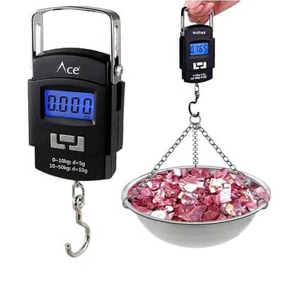 Portable Upto 50Kg Digital Weight Hanging Scale