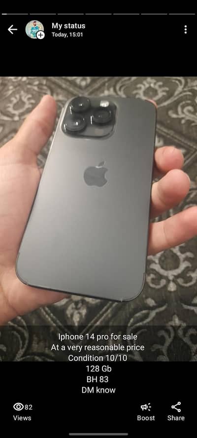 14 Pro Jv for sale urgent sale only serious buyer contact only