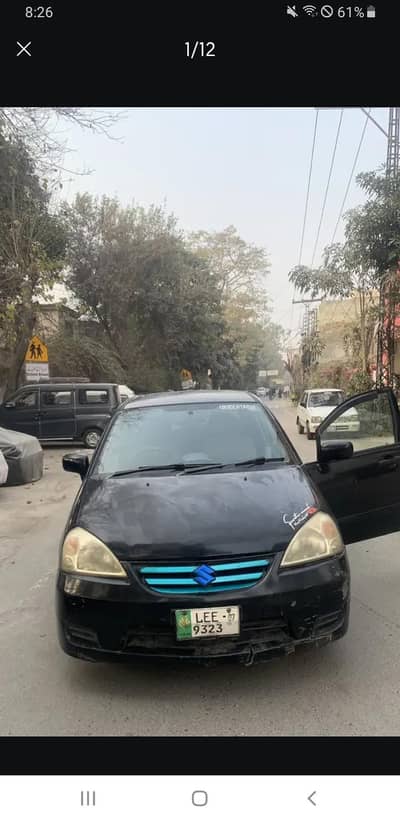 suzuki liana 2007 black