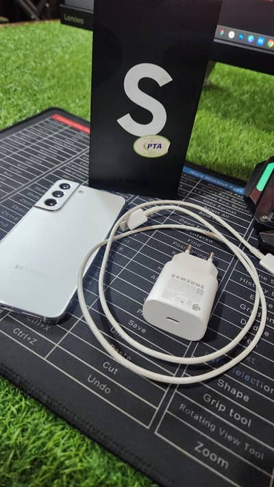Samsung Galaxy S22 (White Color) Official PTA. phy+esim