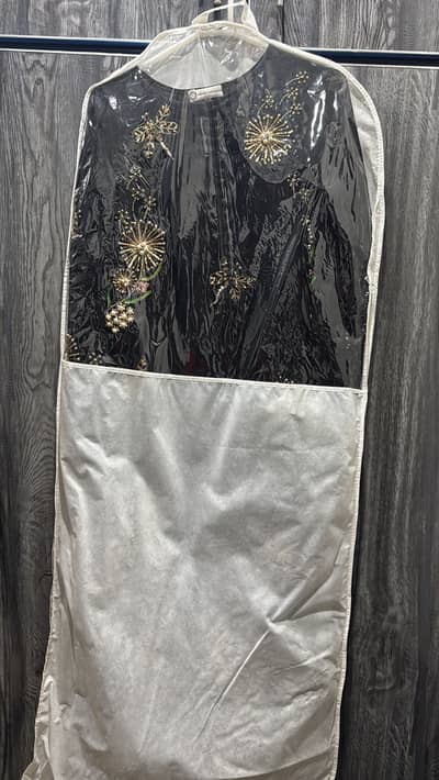 Black Embroidered Designer dress