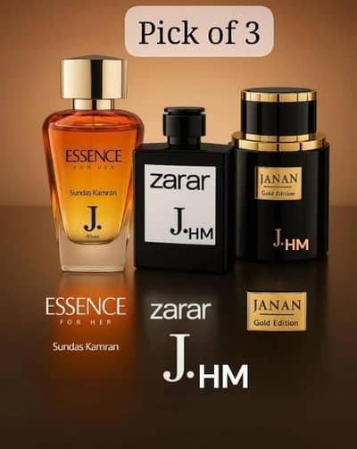 3 pce Perfumes Set Long Lasting Fragrance for Mens free delivery