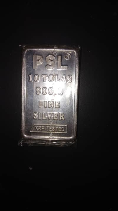 10 tola silver bar