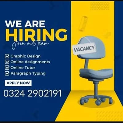 Full Time Job / Part Time Job / Home Base Job / Online Jobs