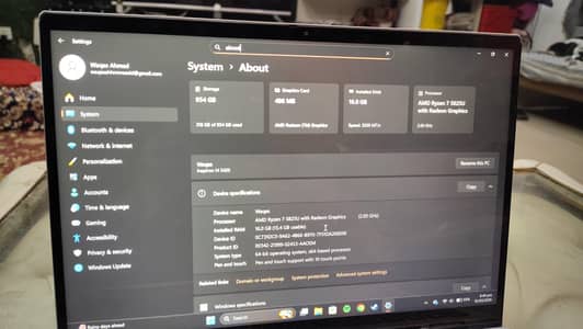 dell inspiron 14 5825 ryzen 7 used condition